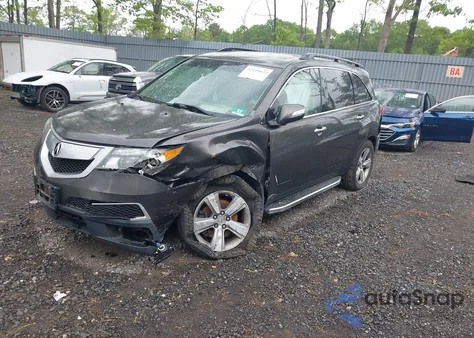 2012 Acura Mdx из США, поврежденный, VIN 2HNYD2H20CH532853